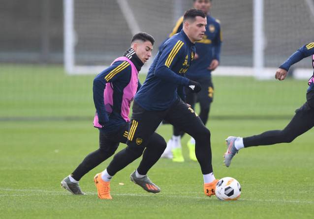 Arsenal Training Session